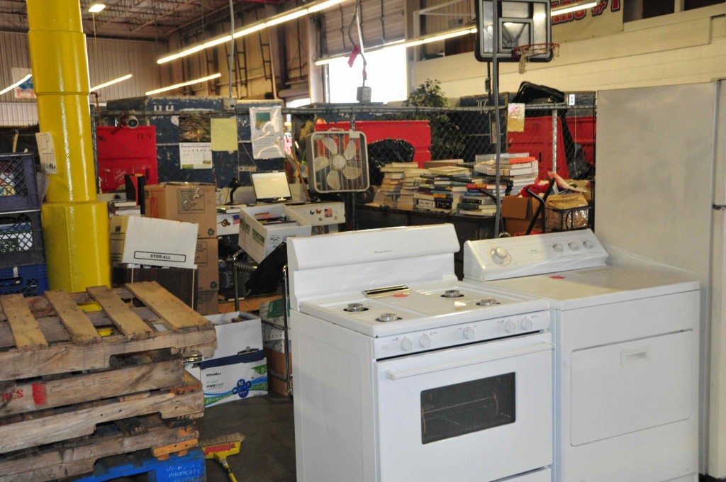  The Salvation Army Adult Rehabilitation Center of San Bernardino always seeks donations of clothes and other household items, both large and small, to supply its seven Family Stores. Money raised by sale of household items at the Family Stores, and of cars and other vehicles at its warehouse, fund the Adult Rehabilitation Center’s drug and alcohol rehabilitation program. To donate, call 1-800 SATRUCK. Photo by Chris Sloan