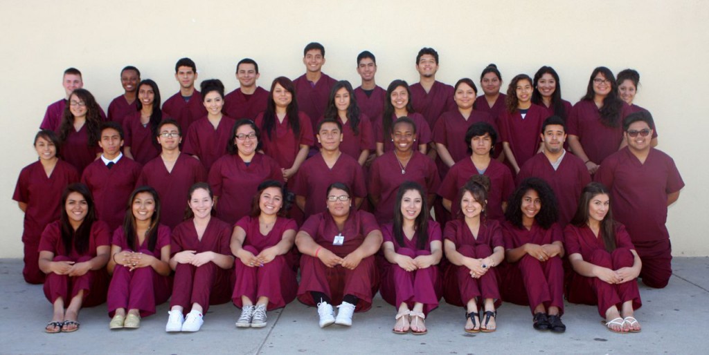 Canyon Springs Health Careers Academy  Sophomore students.